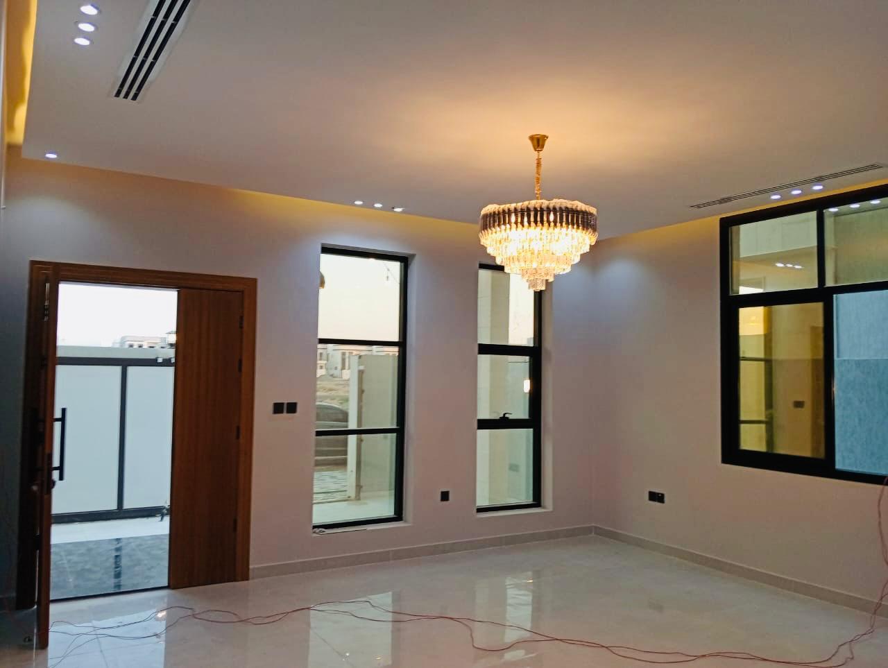 The Ready Luxurious style Executive villa for sale in al helio 2 Ajman near main road.