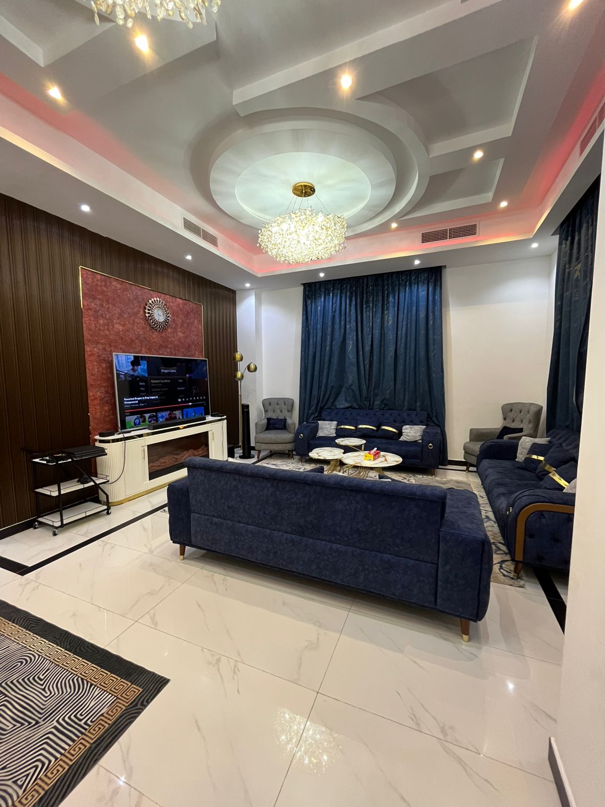 The Luxurious Design Furnished villa ready for rent in Al Aalia Ajman