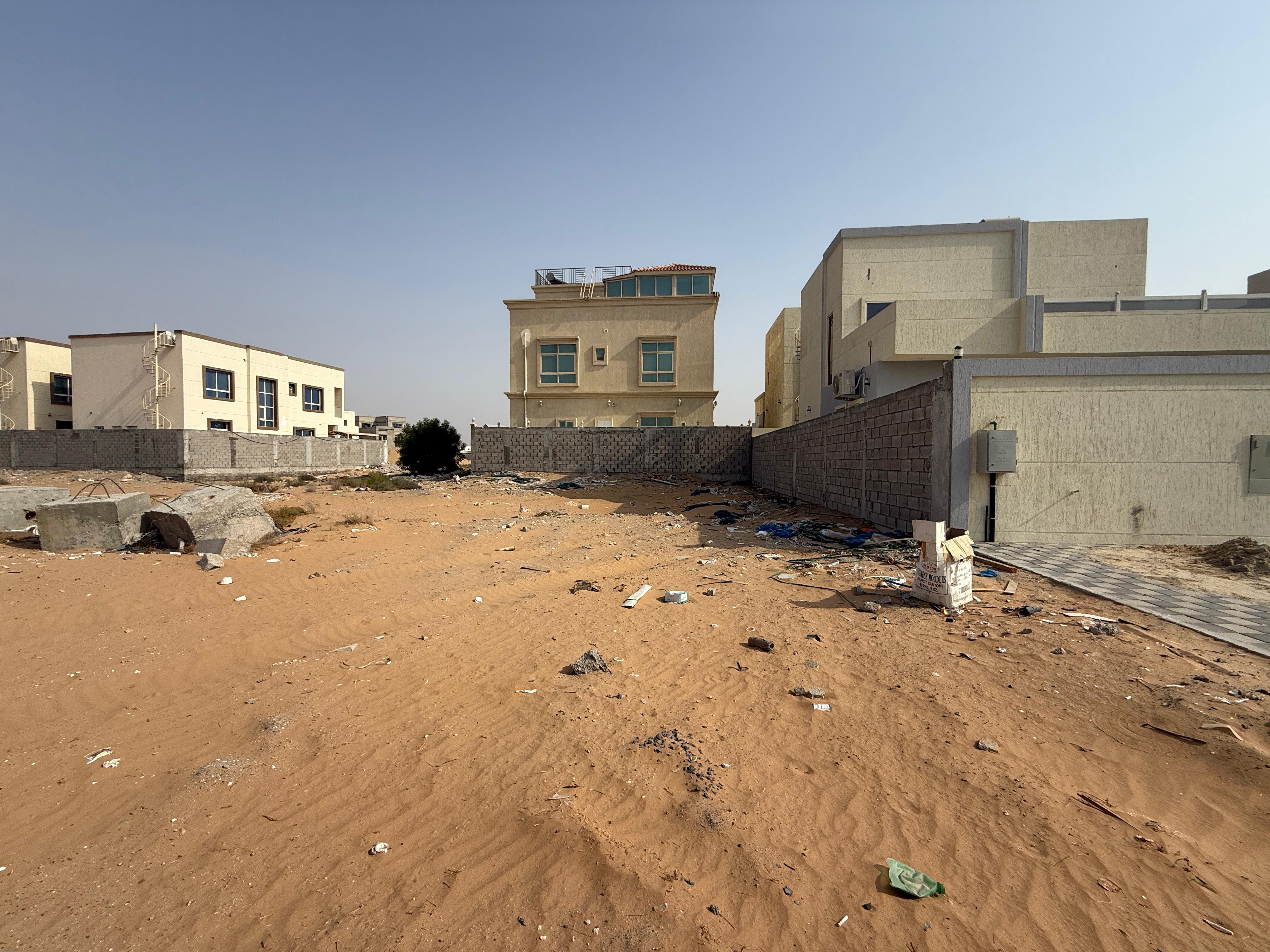 IN Al zahya Commercial Villa Plot 3500 SQFT On high way .