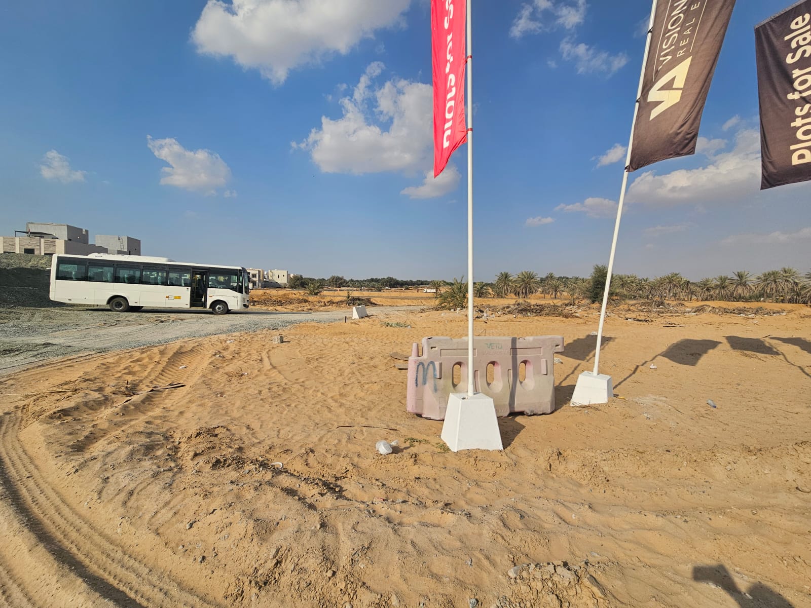 Corner Residential plot for sale in al Zahya Ajman on main rode .