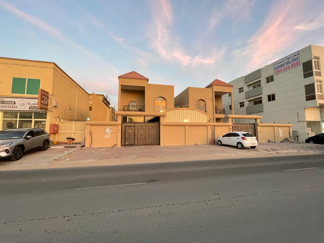 The luxury Executive Villa Ready for rent yearly in Al-Mowaihat 1 Ajman .