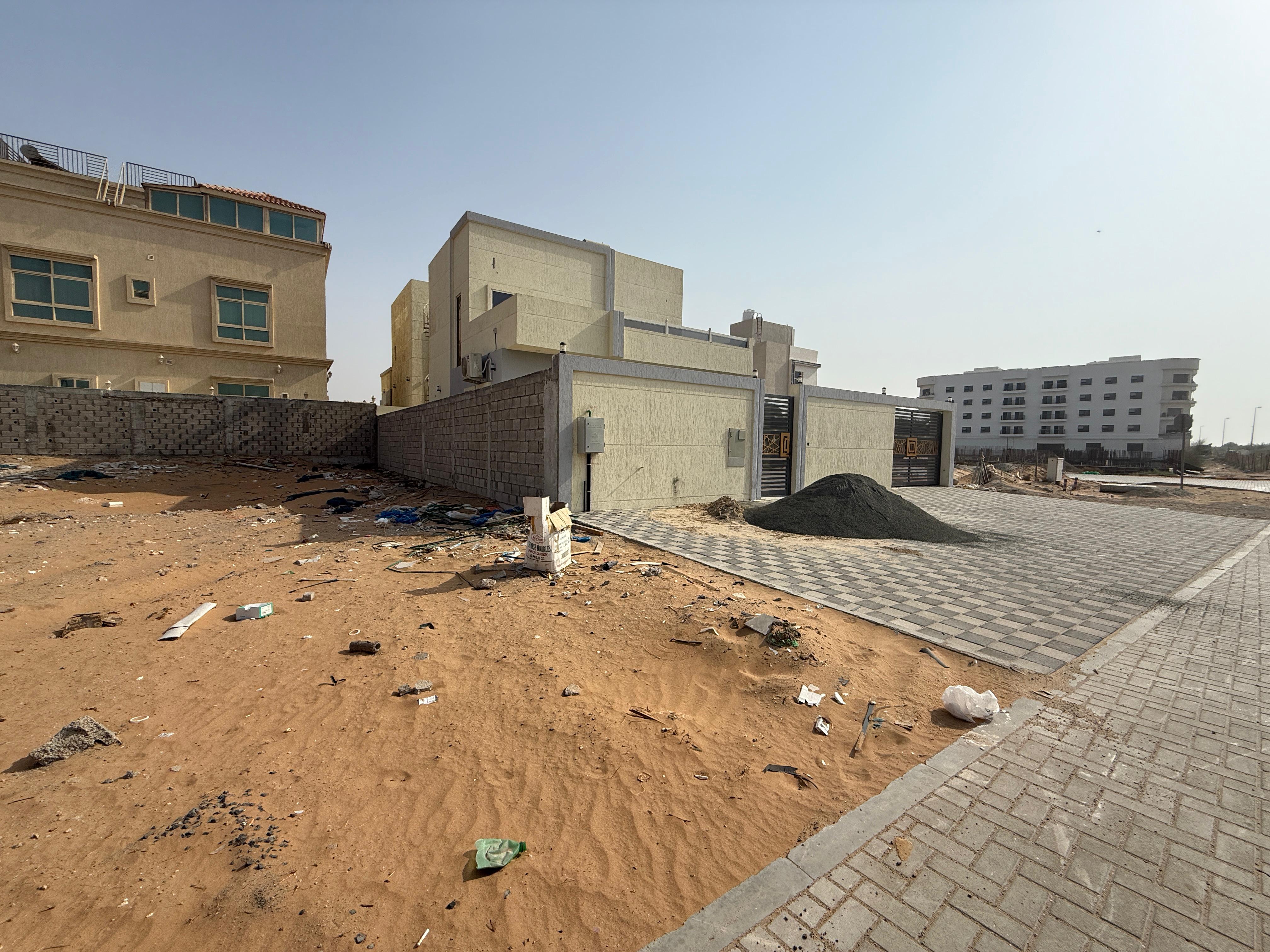 IN Al zahya Commercial Villa Plot 3500 SQFT On high way .