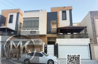 IN Al Hellio near main road Luxury Design villa ready for sale .