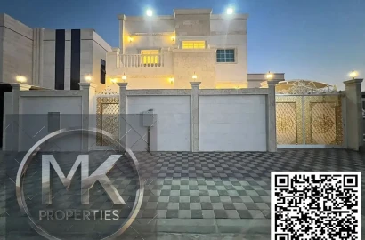The Prime Location ready villa including electric water severage and split AC Near by Masjid Al Zahya Ajman.