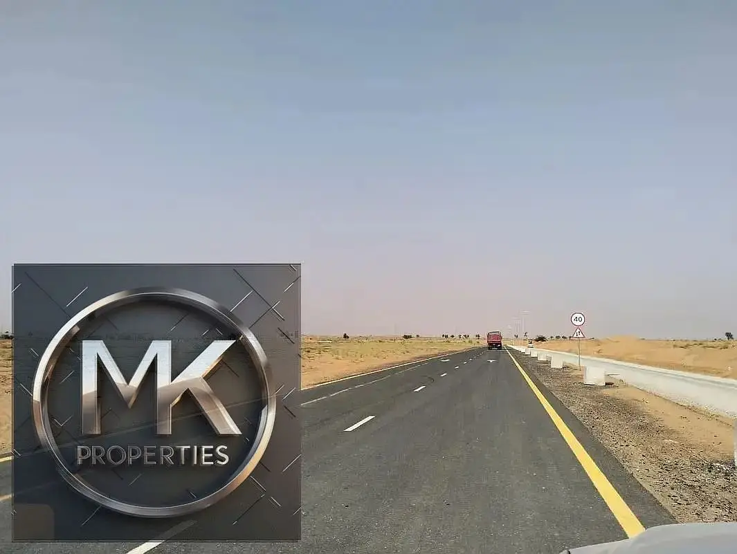 Residential PLOT ON MAIN ROAD FOR SALE 3014 SQFT IN Basatin al serra Umm al Quain.