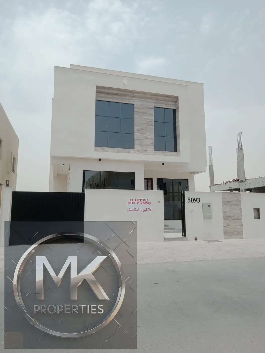 The Best Prime Location ready to move in Executive royal design Villa for sale in Al Yasmeen Ajman.