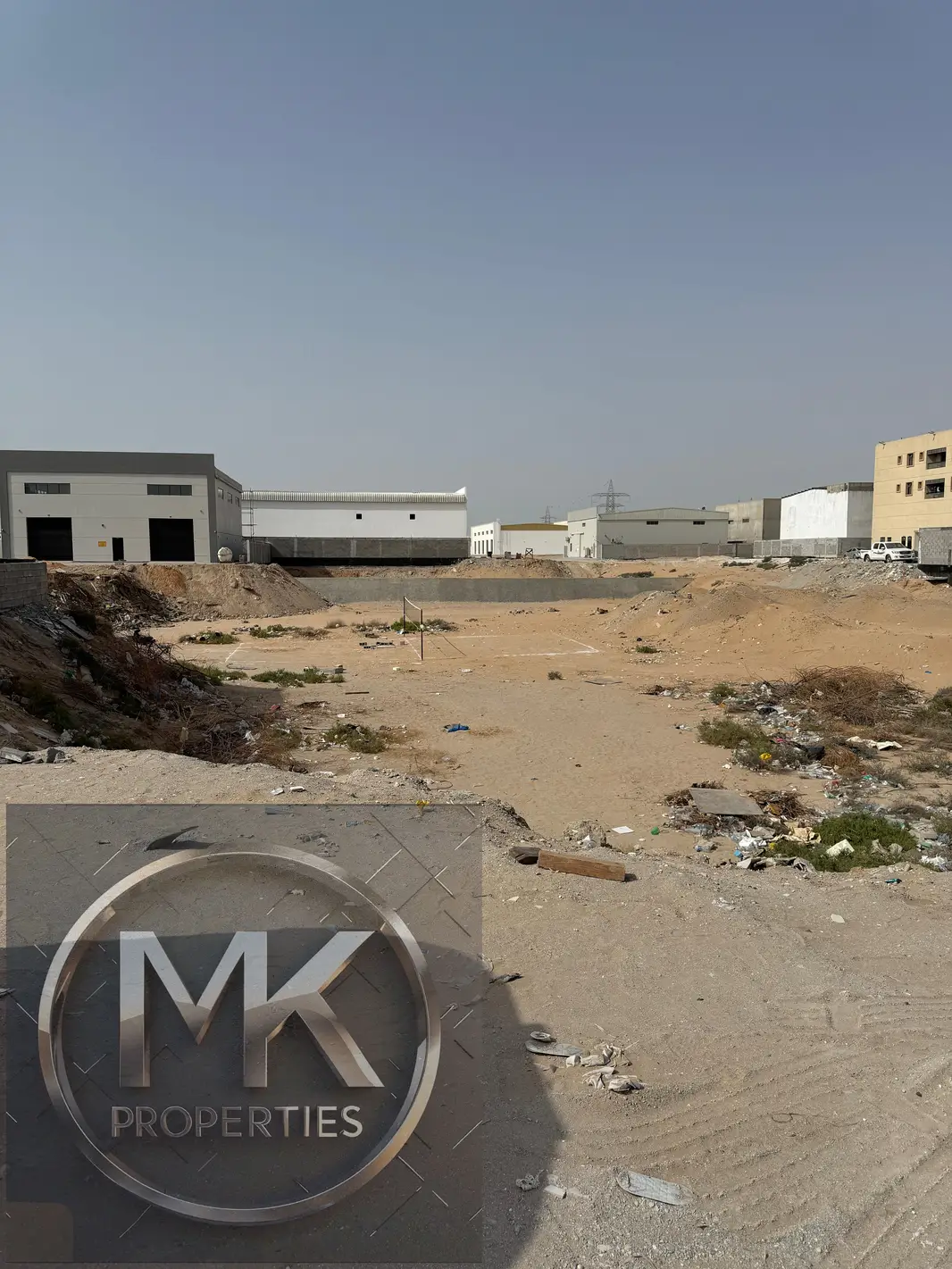 Industrial Plot For Sale For labour camp & Sheds 6750 Sqft Prime location IN Al jurf Only 1 plot.