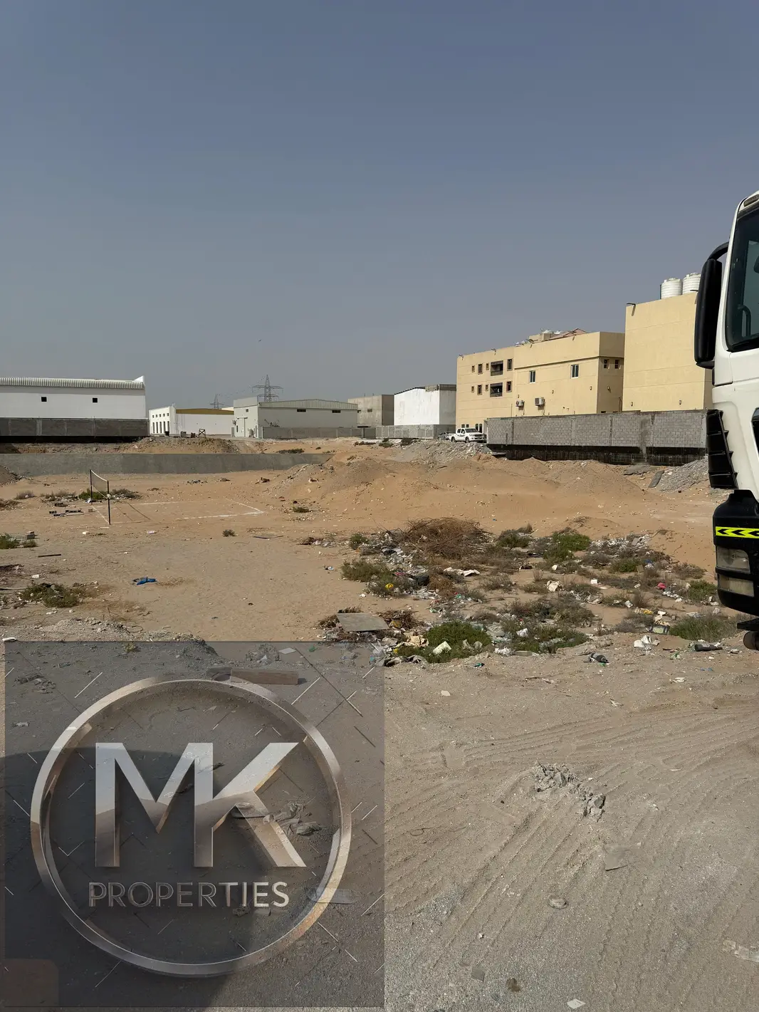 Industrial Plot For Sale For labour camp & Sheds 6750 Sqft Prime location IN Al jurf Only 1 plot.