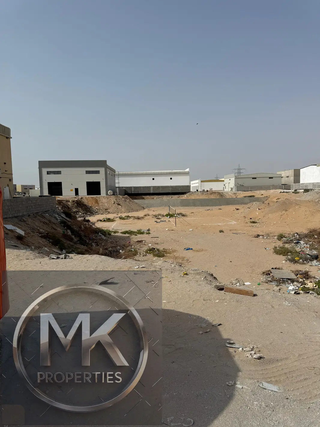Industrial Plot For Sale For labour camp & Sheds 6750 Sqft Prime location IN Al jurf Only 1 plot.