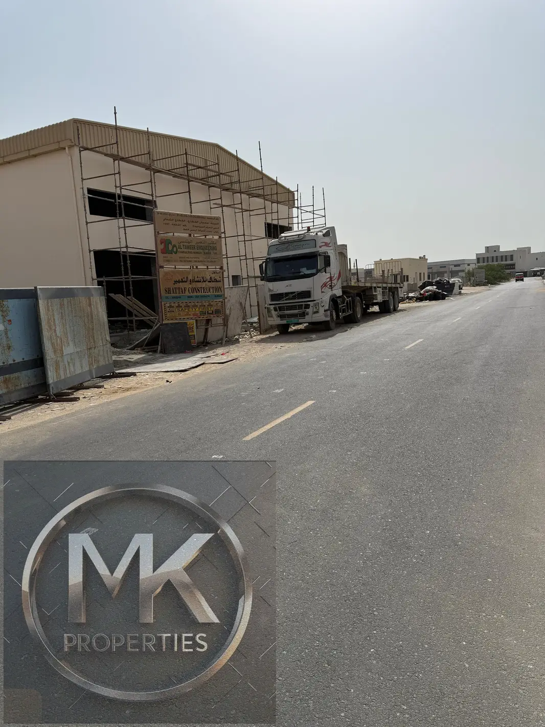 Industrial Plot For Sale For labour camp & Sheds 6750 Sqft Prime location IN Al jurf Only 1 plot.