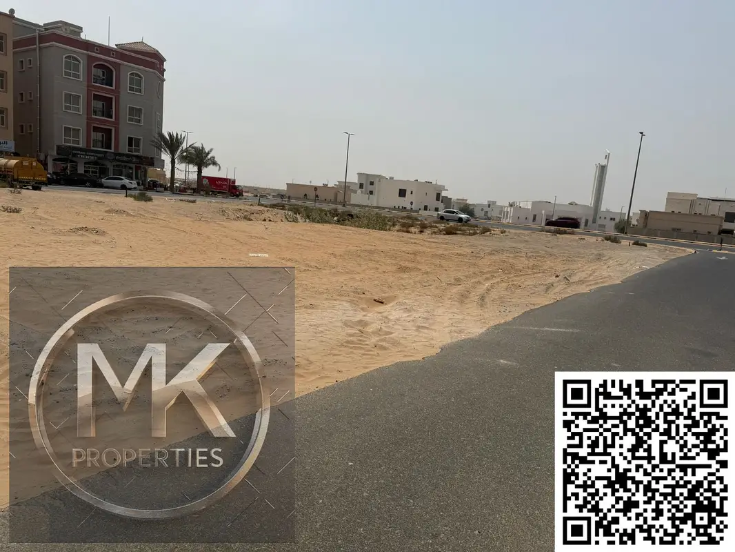 Super Hot Location RESIDENTIAL / COMMERCIAL BUILDING PLOT( G+3) IN AL ALIA AJMAN ON ROAD.