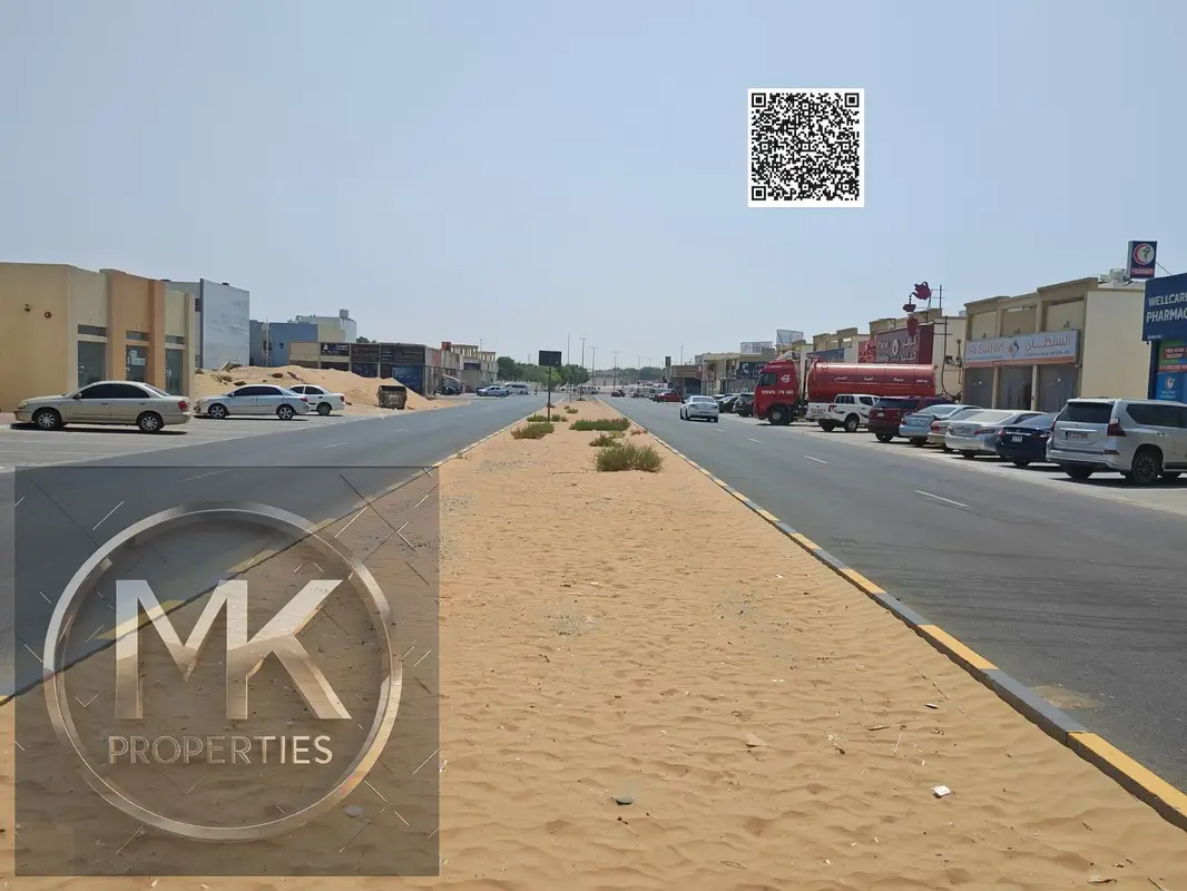 VERY HOT LOCATION (BACK SIDE COMMERCIAL) G+2RESIDENTIAL BUILDING PLOT FOR SALE IN AL ZAHYA