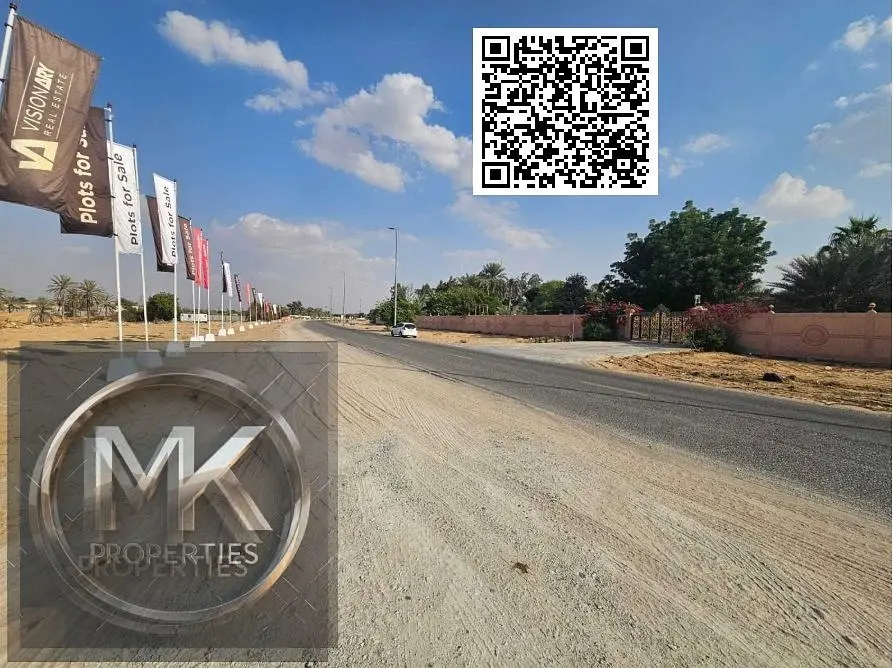 Corner Residential Plot For Sale IN AL ZAHAY AJMAN ON MAIN RODE