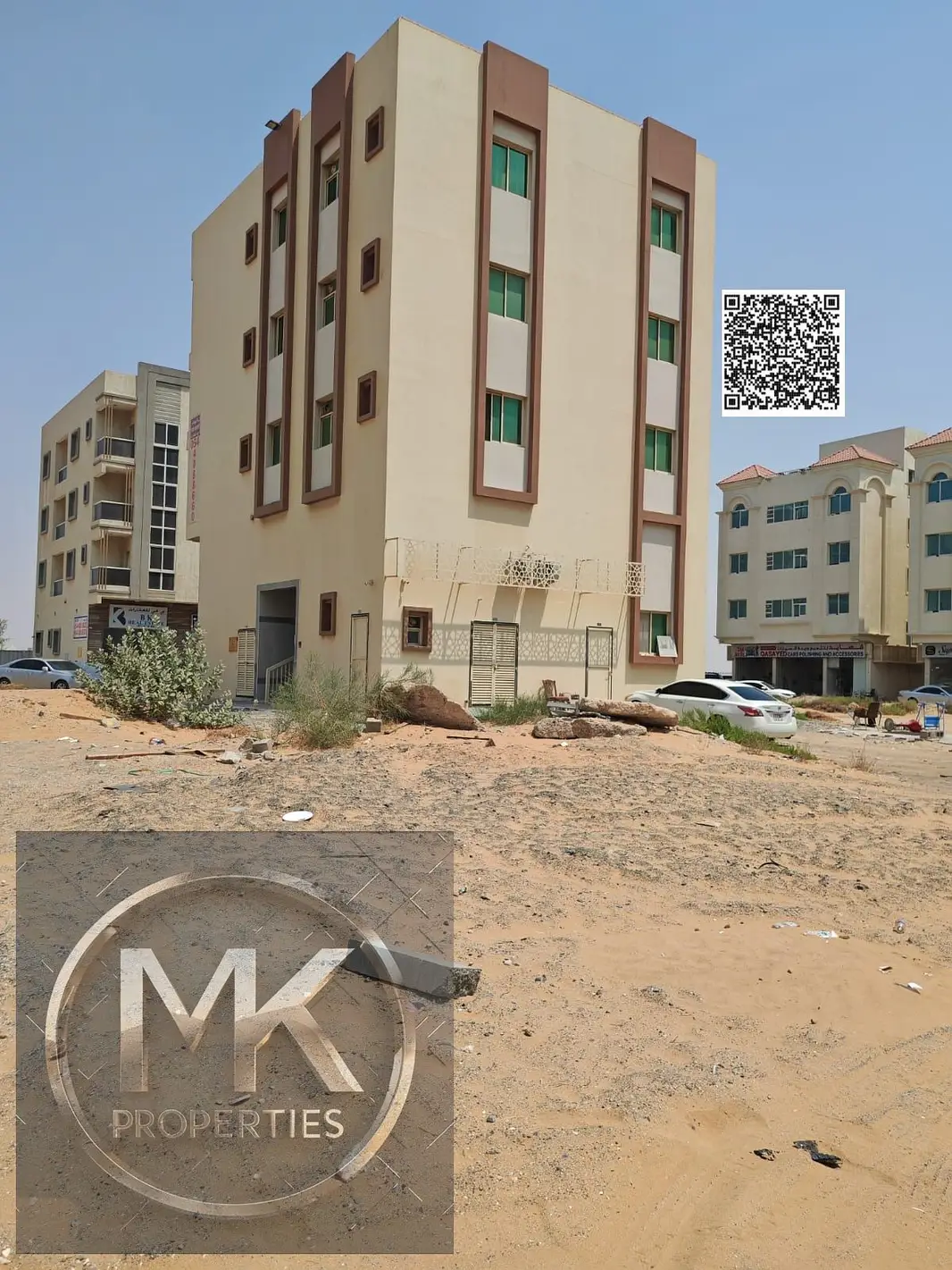 EXECUTIVE LOCATION G+3 COMMERCIAL & RESIDENTIAL BUILDING LAND / PLOT IN AL AALIA