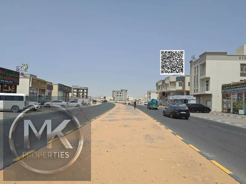 VERY HOT LOCATION (BACK SIDE COMMERCIAL) G+2RESIDENTIAL BUILDING PLOT FOR SALE IN AL ZAHYA