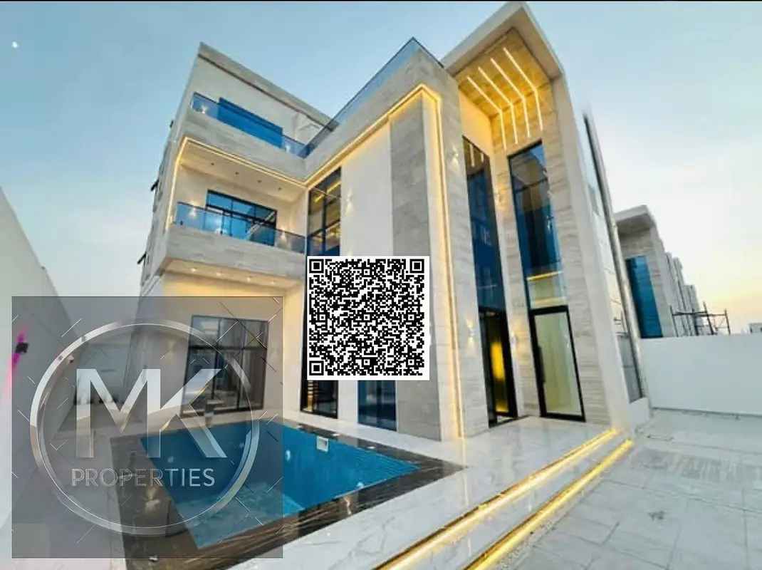 Modern Villa 6Master Bedroom FOR SALE IN AL HELIO AJMAN.