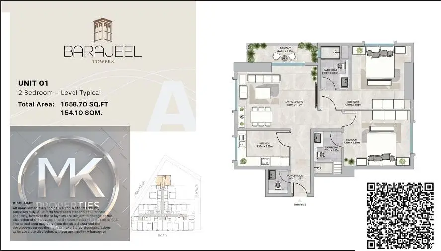 Barajeel Tower – Luxury, Location, and Lifestyle in One Place Unmatched Living at Barajeel Tower with Flexible Payment P