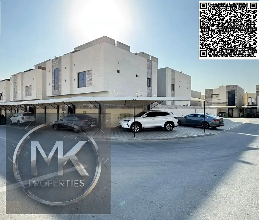 Luxury Classic Corner Villa for Sale – Al Helio 2, Ajman. Location: Al Helio 2 – near Sheikh Mohammed Bin Zayed Road.