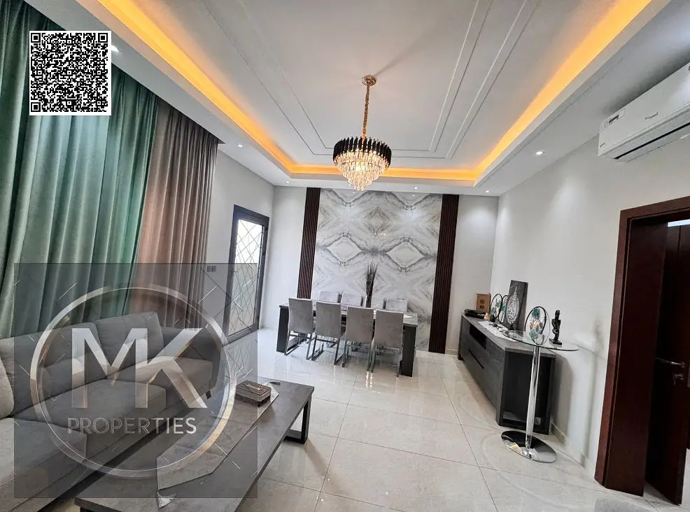 Luxury Classic Corner Villa for Sale – Al Helio 2, Ajman. Location: Al Helio 2 – near Sheikh Mohammed Bin Zayed Road.
