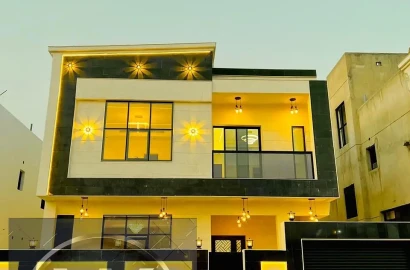 A golden opportunity! Luxury G+2 villa in Al Helio 2 - Ajman at a special price including registration fees and air cond