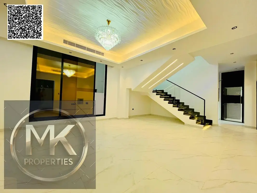 A golden opportunity! Luxury G+2 villa in Al Helio 2 - Ajman at a special price including registration fees and air cond