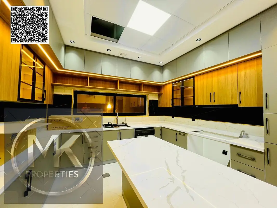 A golden opportunity! Luxury G+2 villa in Al Helio 2 - Ajman at a special price including registration fees and air cond