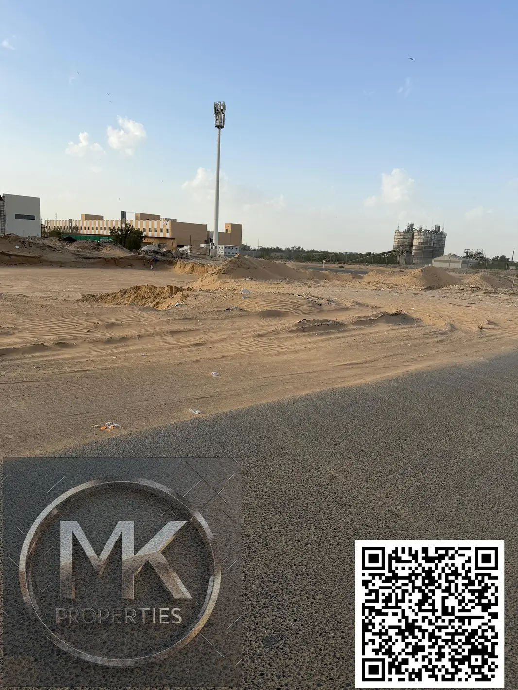 Industrial Plot For Sale 43500 SQFT Prime location IN Al jurf 260 AED Per SQFT