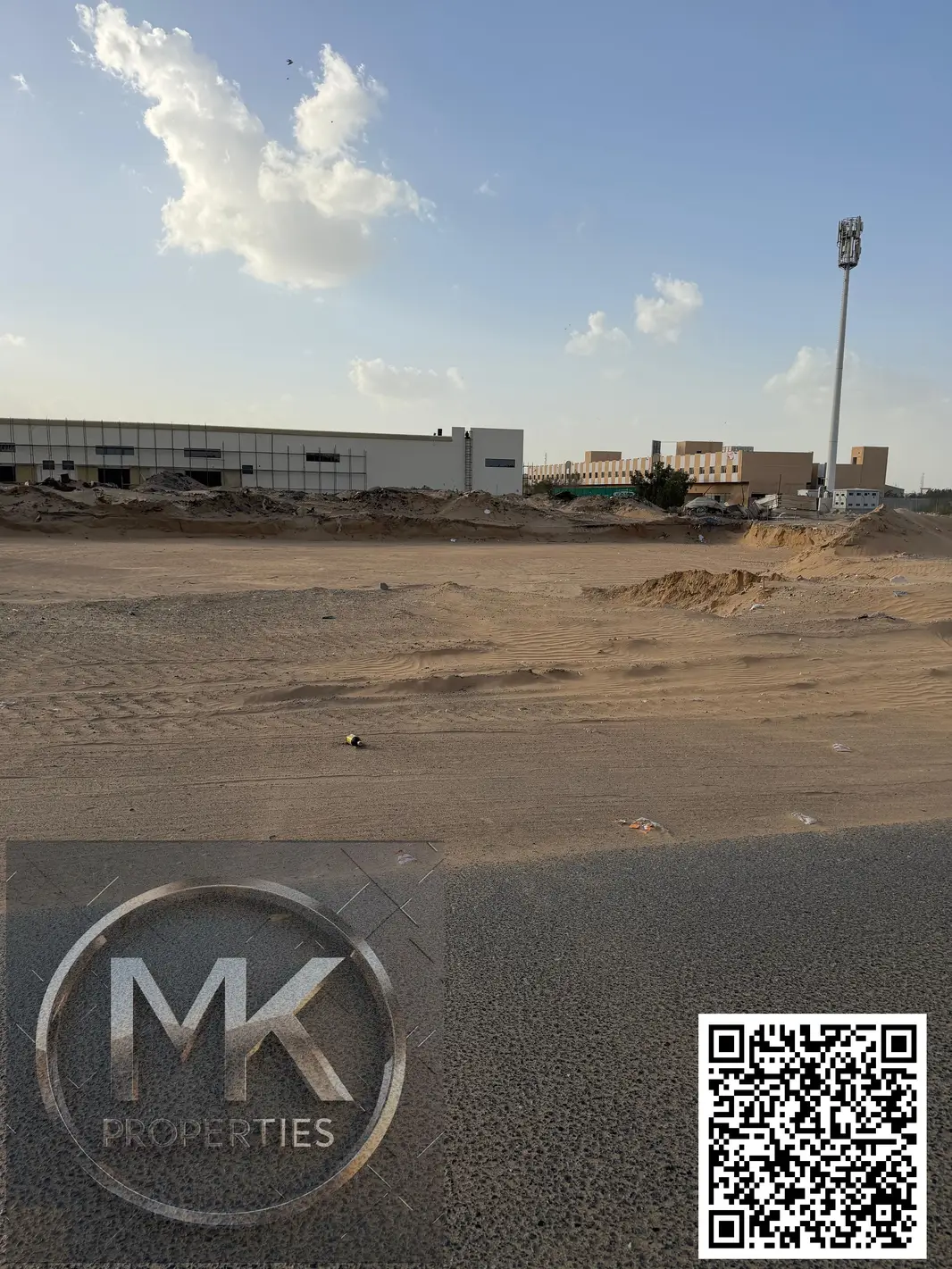 Industrial Plot For Sale 43500 SQFT Prime location IN Al jurf 260 AED Per SQFT