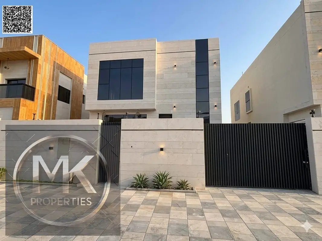 A great opportunity to own a beautiful villa in Al Helio, Ajman, located close to Fam Tower and Al Hamidiya Park.