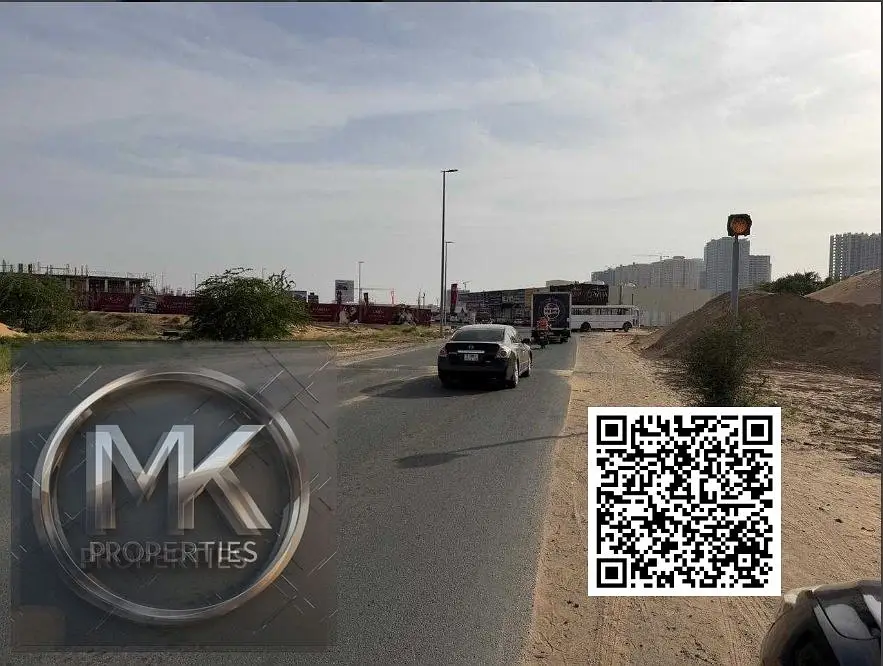 Commercial Plot for Sale – Prime Location Location IN Al HELIO 2 ON Main Road, directly in front of Azha Community.