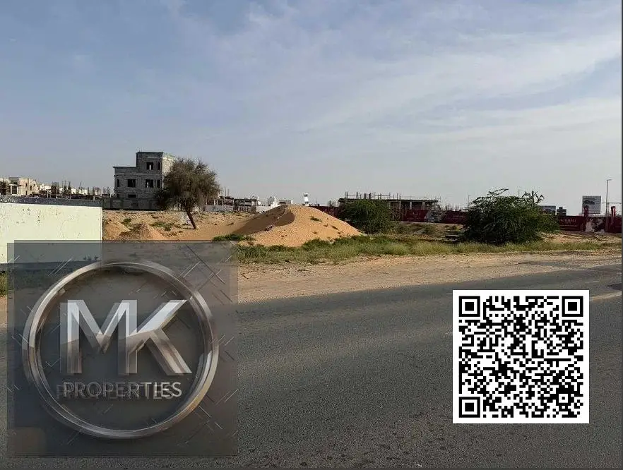 Commercial Plot for Sale – Prime Location Location IN Al HELIO 2 ON Main Road, directly in front of Azha Community.