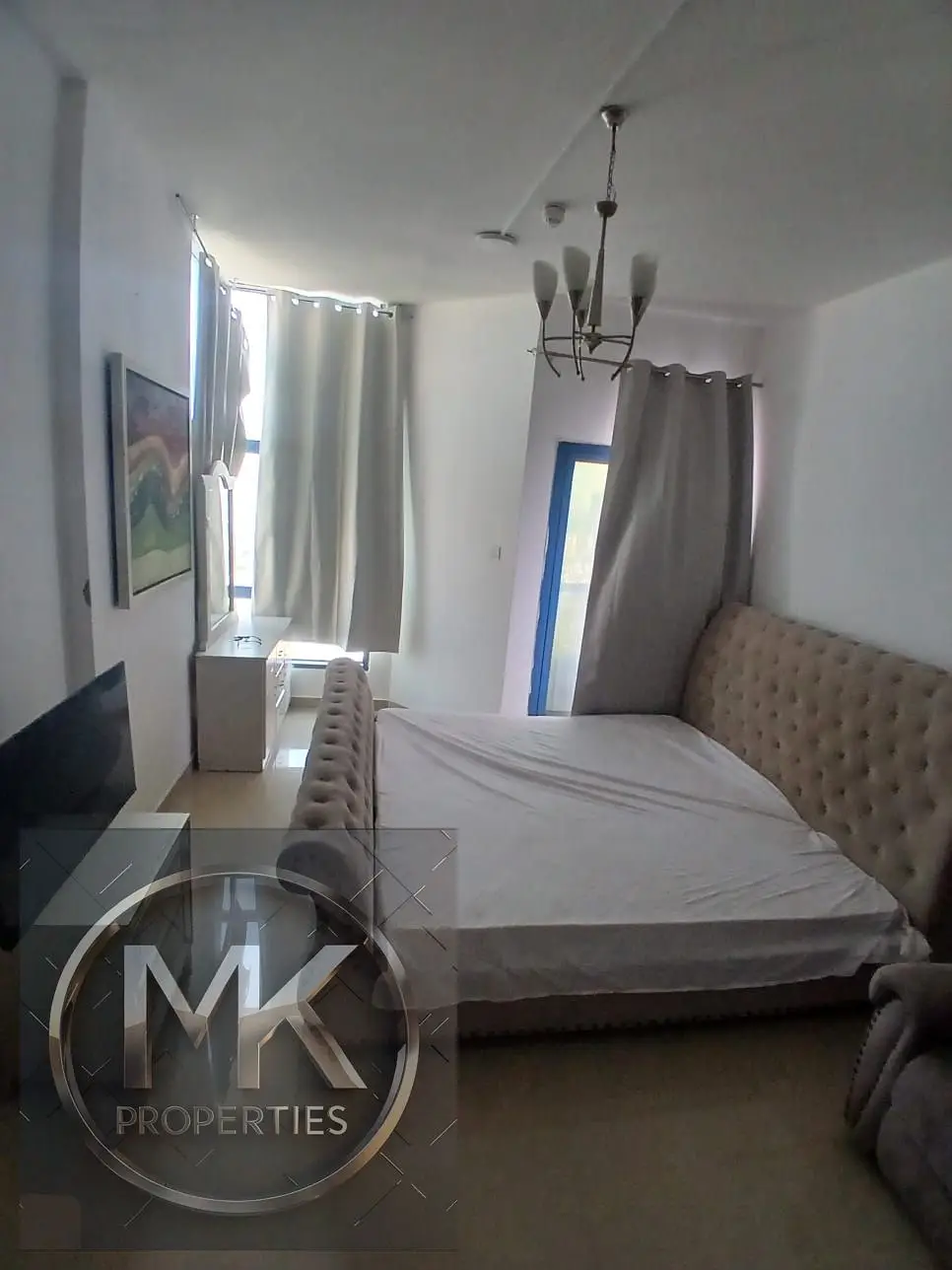 Furnished Studio Apartment for Rent in Al Nuaimiya Tower C, Ajman | Monthly AED 2,800 | Yearly AED 24,000 | 594 Sq. Ft.