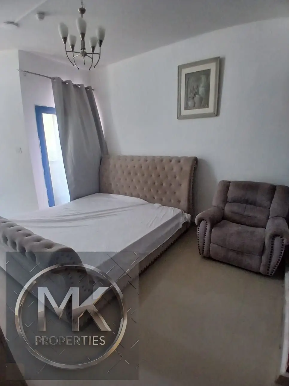 Furnished Studio Apartment for Rent in Al Nuaimiya Tower C, Ajman | Monthly AED 2,800 | Yearly AED 24,000 | 594 Sq. Ft.