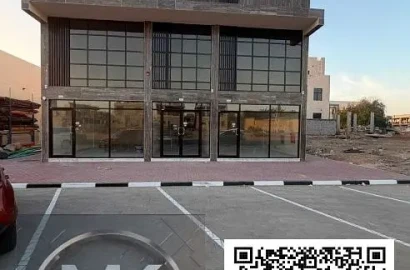 Modern commercial 2 shops and 1 showroom available in Al Zahya, Ajman a rapidly Developing area.