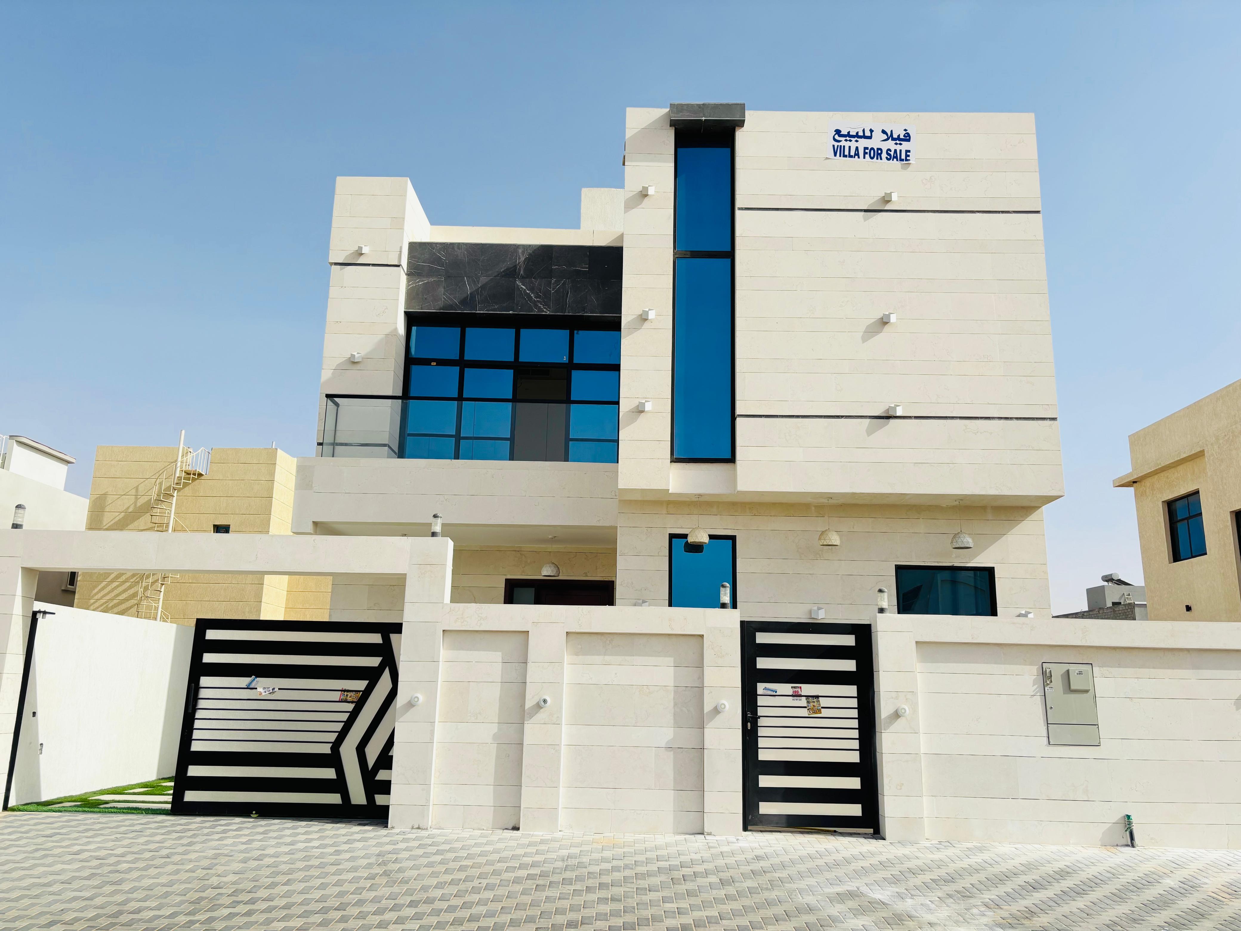 The luxury Executive Villa Ready for sela in al Zahyaa Ajman .