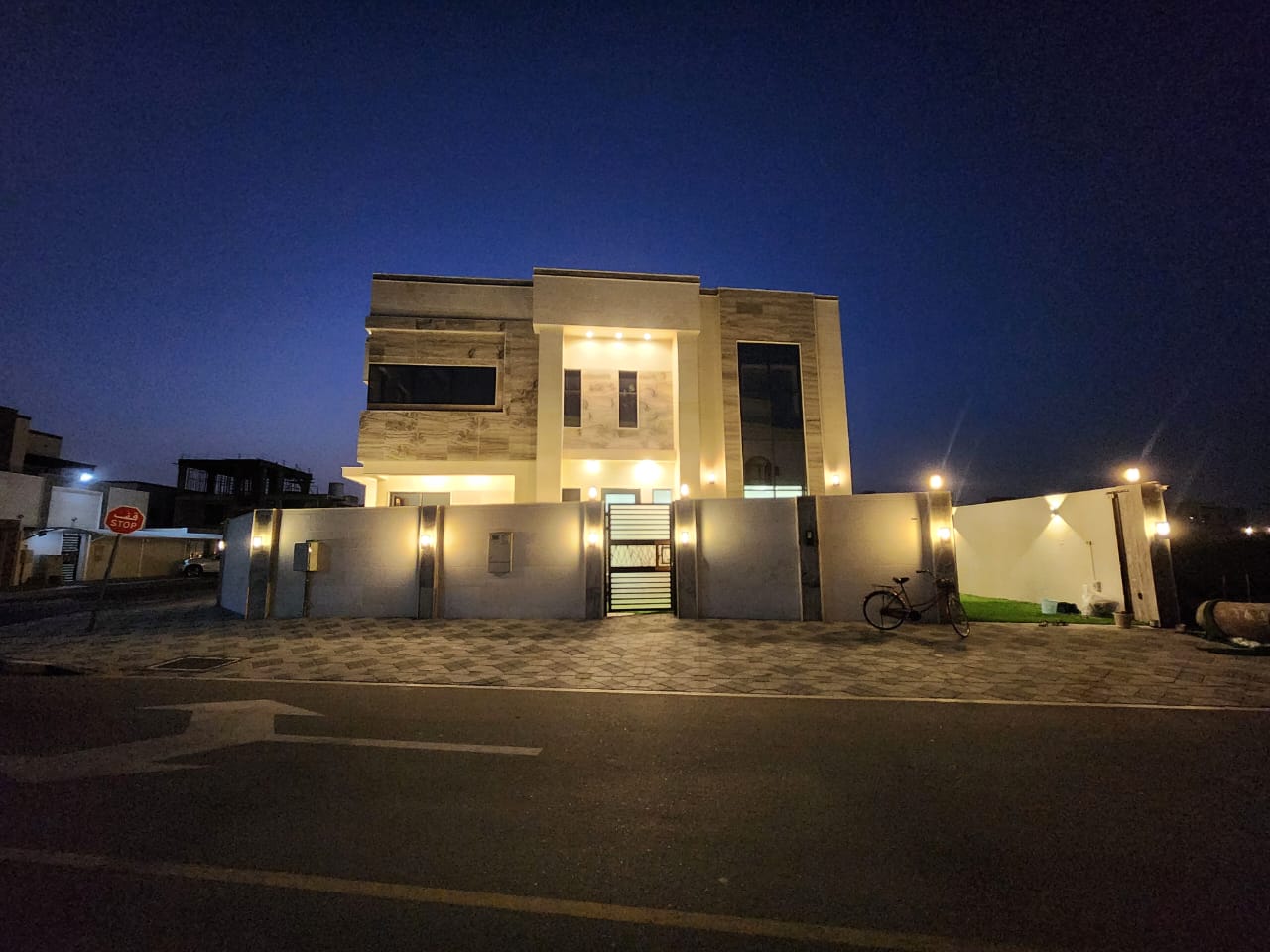 The Royal Spacious design ready villa for sale in Al Zahya Ajman opposite main road.