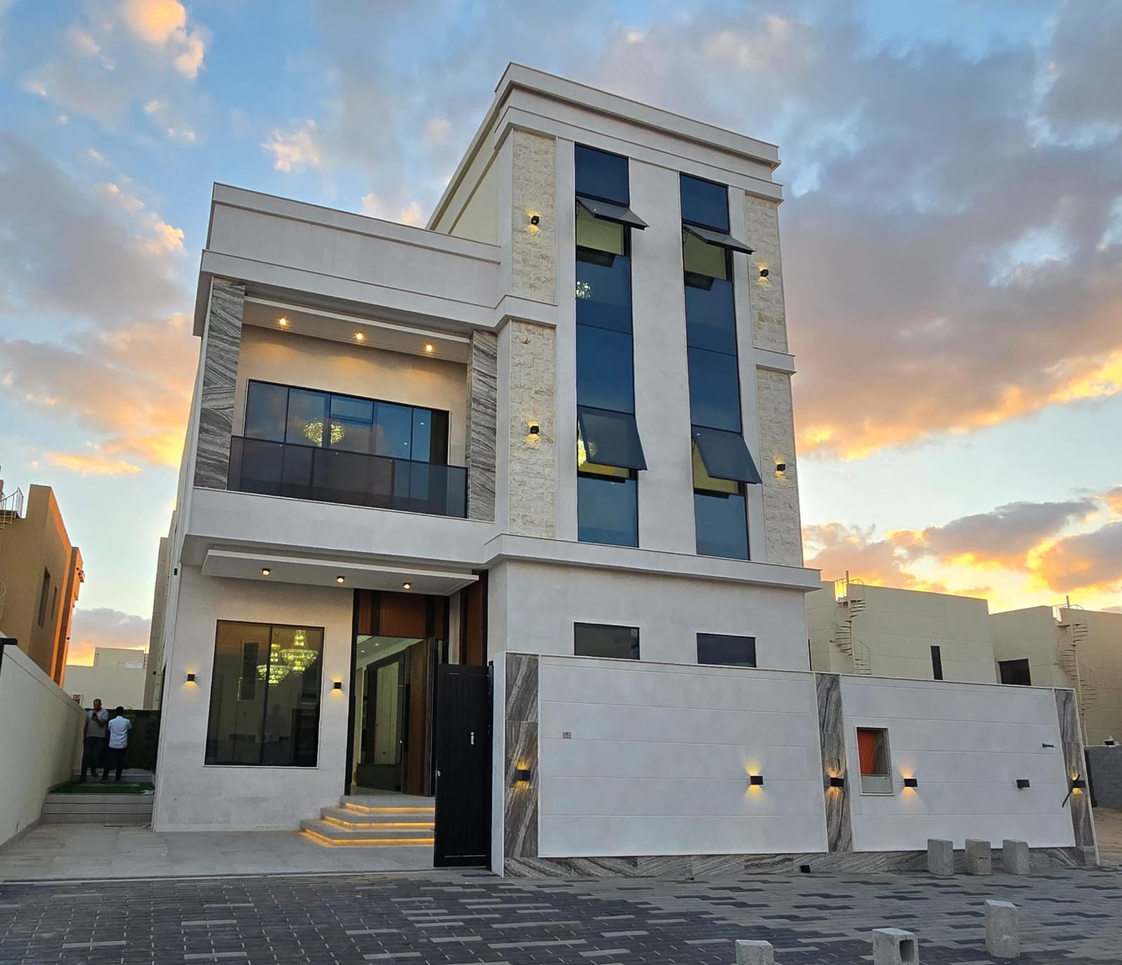 The Luxurious Design Villas sale in Al Zahyaa at prime location including transfer fee.