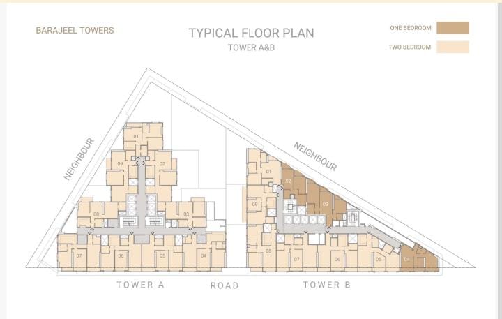 2 BHK IN Barajeel Towers Brochure A new project has been launched from Giga in the hub of the beautiful city of Ajman